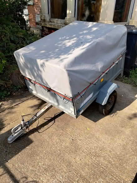 Photo of free Box trailer with cover (Goodmayes IG3) #1