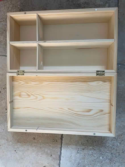 Photo of free Wooden box (Ellastone DE6) #2