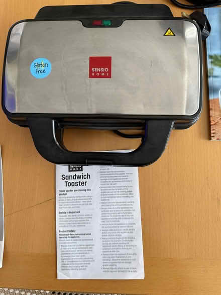Photo of free Sensio Sandwich Toaster (Horley Row RH6) #1