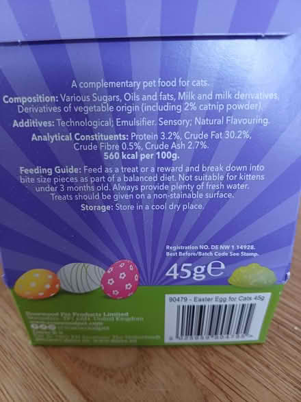 Photo of free Cat Easter Egg! (Chichester PO19) #2