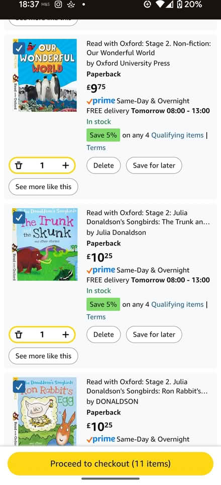 Photo of Phonics reading books (St Albans AL4) #1