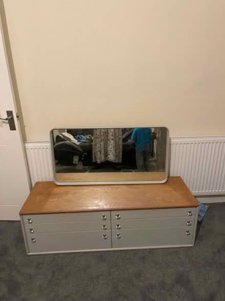 Photo of free Brown and white dresser (OL79LW) #1