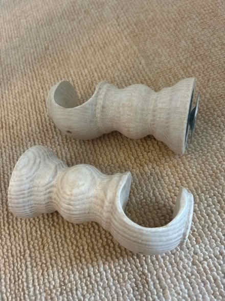 Photo of free Wooden curtain pole (Hitchin) #4