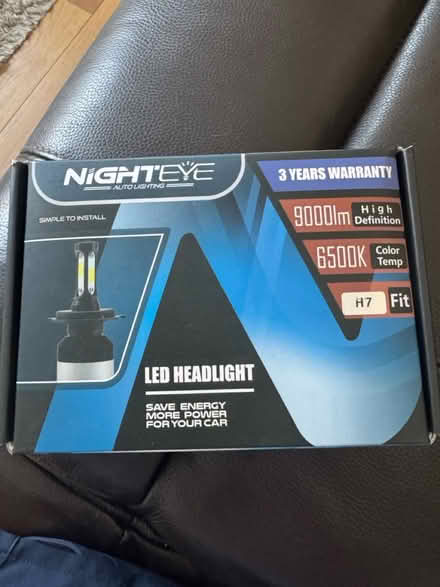 Photo of free Pair LED Headlight Bulbs H7 (Wood Farm) #1