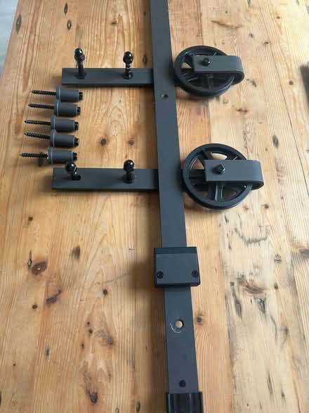 Photo of free Metal sliding door kit for single door (Norton LD8) #2