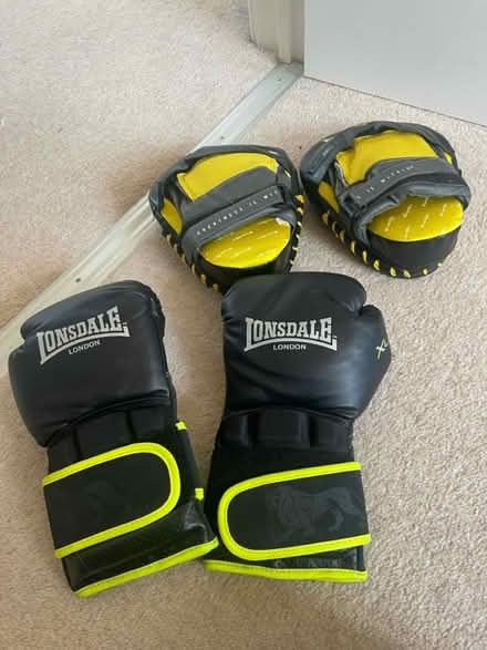Photo of free Boxing gloves and pads (Marlborough) #1