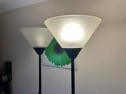 Photo of free Pr of black standard lights (Belper DE56) #1