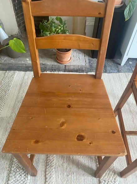 Photo of free 2x old Ikea chairs (Ibrox G51) #3