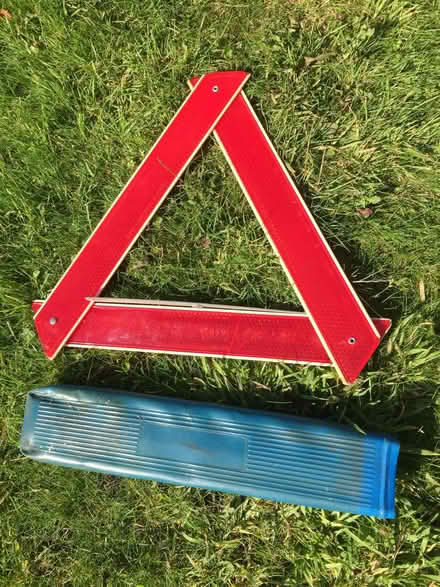 Photo of free Car tools Wheel brace-warning triangle (Heald Green SK8) #1