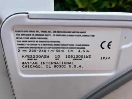 Photo of free American commercial tumble drier (Stoke on Trent) #4