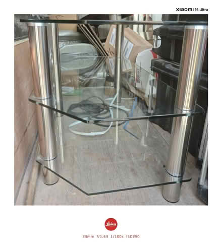 Photo of free Glass TV stand (Chadwell Heath RM6) #1