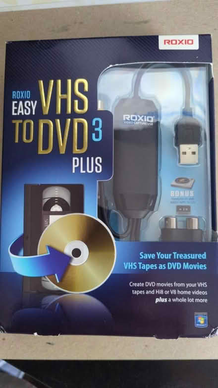 Photo of free VHS to DVD transfer kit (Raritan Township/Ringoes) #1