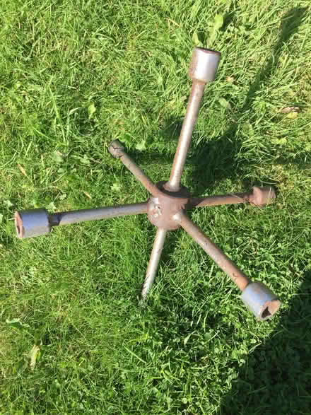 Photo of free Car tools Wheel brace-warning triangle (Heald Green SK8) #2