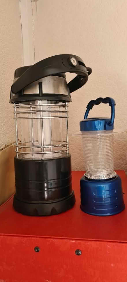 Photo of free 2 battery powered camping lanterns (Boothville) #1