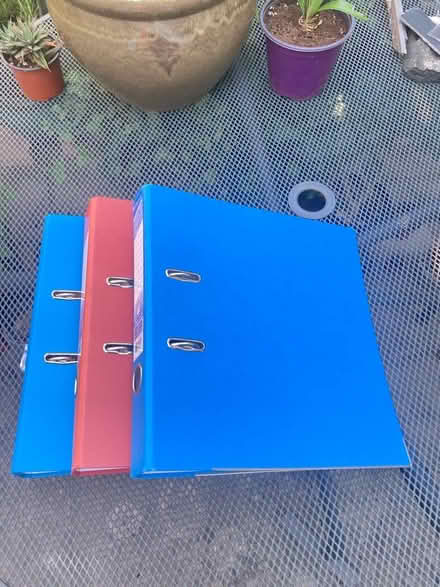 Photo of free 3 x A4 PLUS size binders (Agar Grove NW1) #2