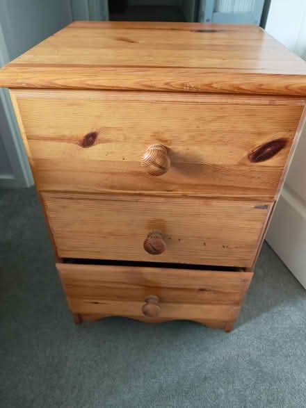 Photo of free Two Pine Bedside Cabinets (CT13) #1