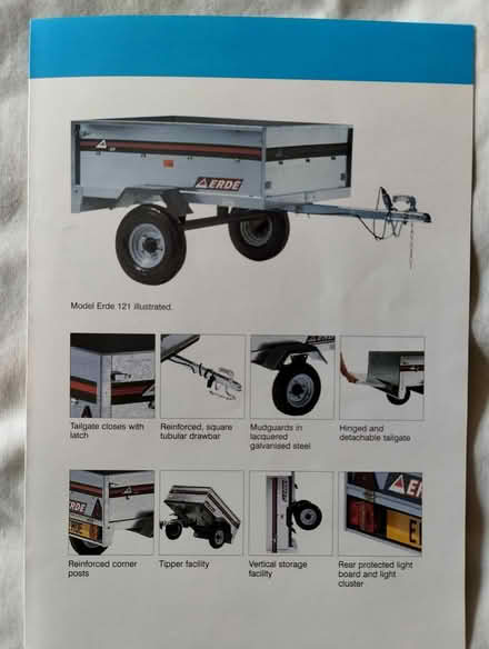 Photo of free Box trailer with cover (Goodmayes IG3) #4