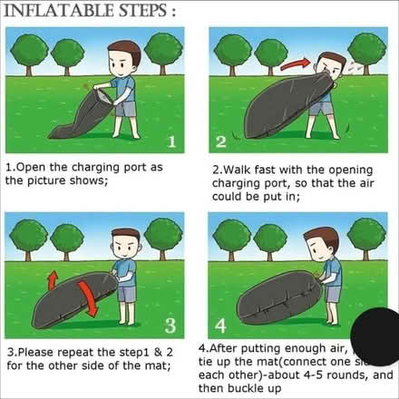 Photo of free outdoor inflatable lounger (CR4) #2