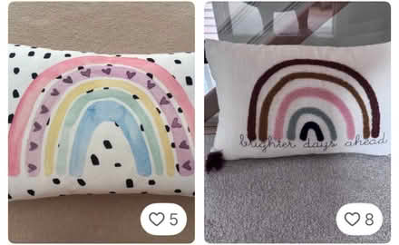 Photo of Rainbow cushions (West Bridgford NG2) #2