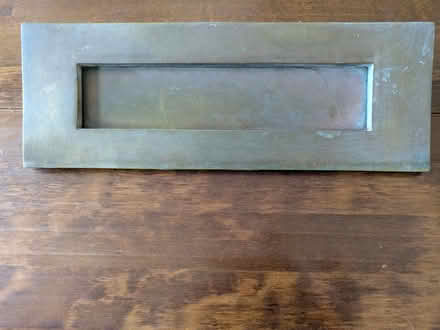 Photo of free Brass letter plate - large (Twickenham TW2) #1
