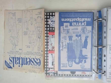 Photo of free Sewing/crafts/few knitting patterns collected into a folder (Blakenall WS3) #1