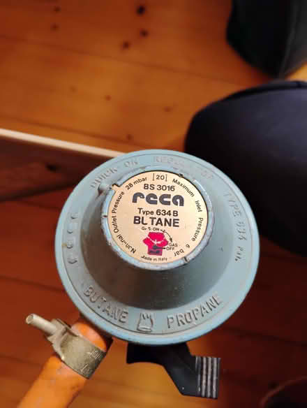 Photo of free Bottled gas heater case, no gas, needs new adapter (Seafield EH7) #2