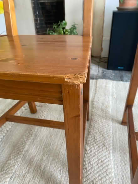 Photo of free 2x old Ikea chairs (Ibrox G51) #4