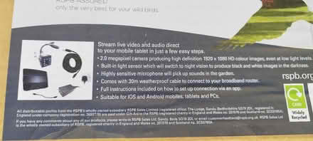Photo of free RSPB IP Camera (Kingsway Bath) #4