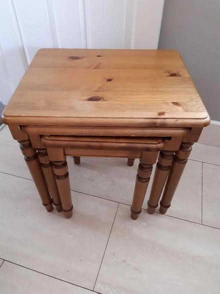 Photo of free nest of tables (Woodseats S8) #1