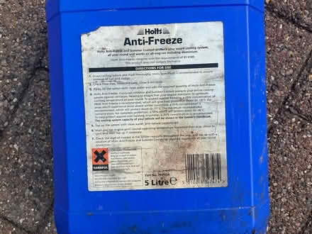 Photo of free Holts car antifreeze coolant concentrate (Moor Park L23) #1