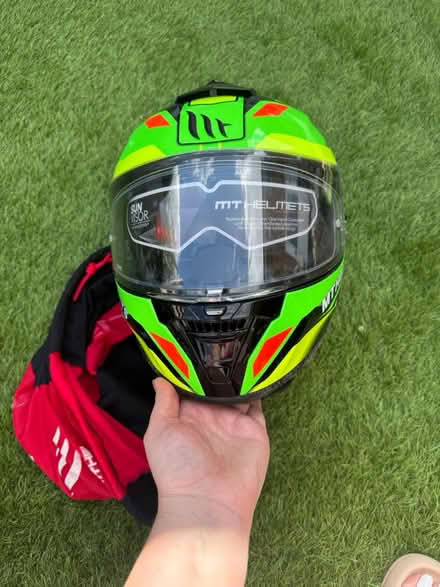 Photo of free Motorbike helmet - size M 57-58 (Wadsley Bridge S5 8) #2