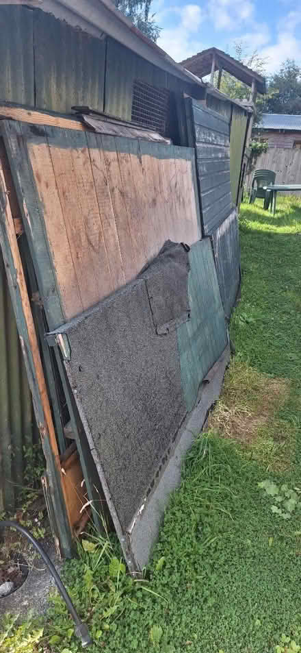 Photo of free 5x7’ wood shed (Crossgates powys) #2
