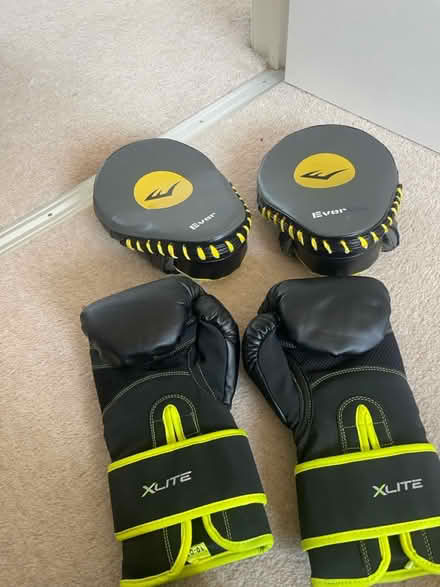 Photo of free Boxing gloves and pads (Marlborough) #3