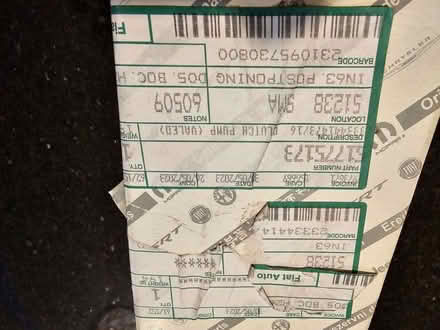 Photo of free 51775173 Clutch pump for Fiat Multipla (Marden TN12) #2