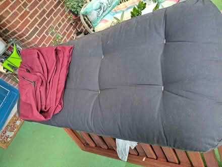 Photo of free Full-size Futon Frame & Mattress (Brightwood-Takoma) #3
