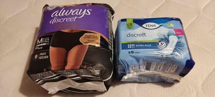 Photo of free New unopened continence products (Kendal LA9) #2