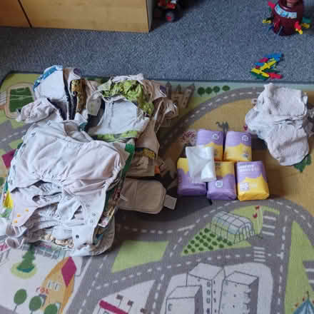 Photo of free Reusable nappies and liners (Prestonfield road EH16) #1