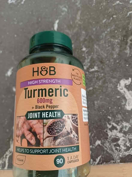 Photo of free Turmeric capsules about half a bottle (Willaston CH64) #1