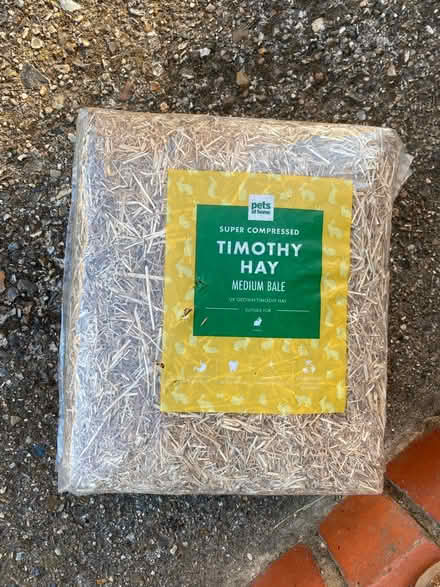 Photo of free Unopened packet of compressed hay (Waltham Abbey EN91) #1