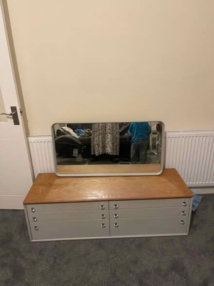 Photo of free Brown and white dresser (OL79LW) #4