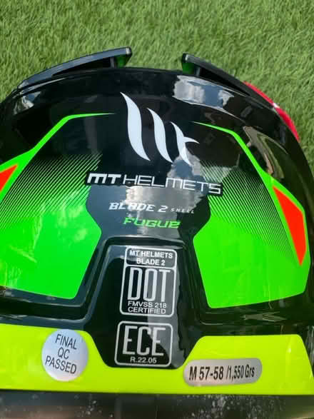 Photo of free Motorbike helmet - size M 57-58 (Wadsley Bridge S5 8) #4