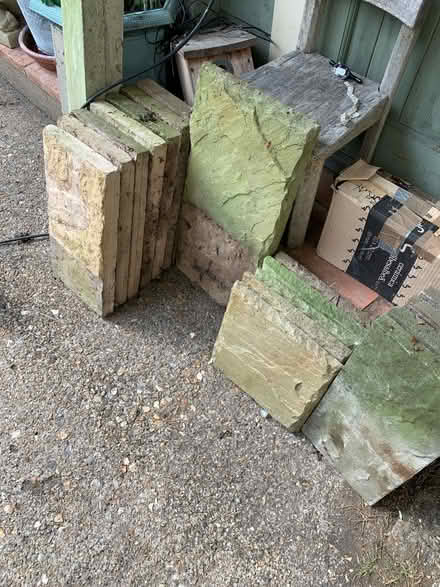 Photo of free Garden slabs (Letchworth SG6) #1