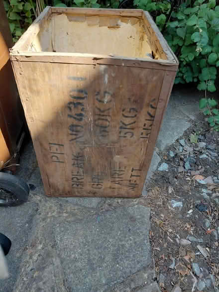 Photo of free 2 vintage packing cases (chingford E4) #2