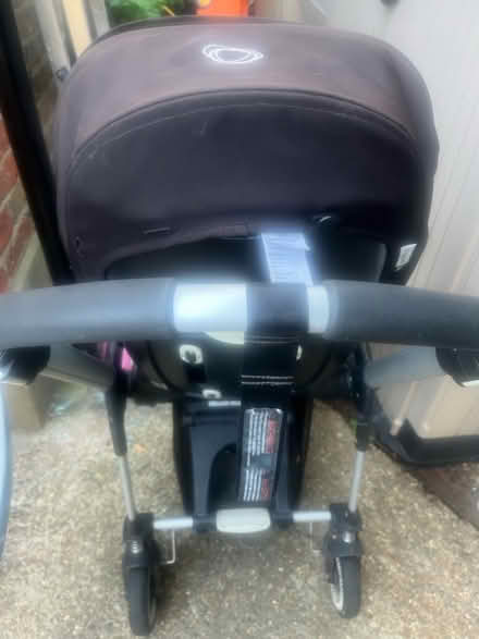 Photo of free Bugaboo pushchair with rain cover (Lewisham) #3