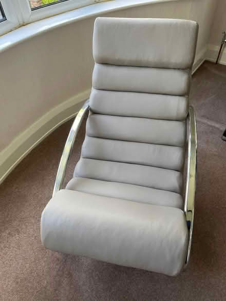 Photo of free Faux Leather Rocker Chair (gatley SK8) #2