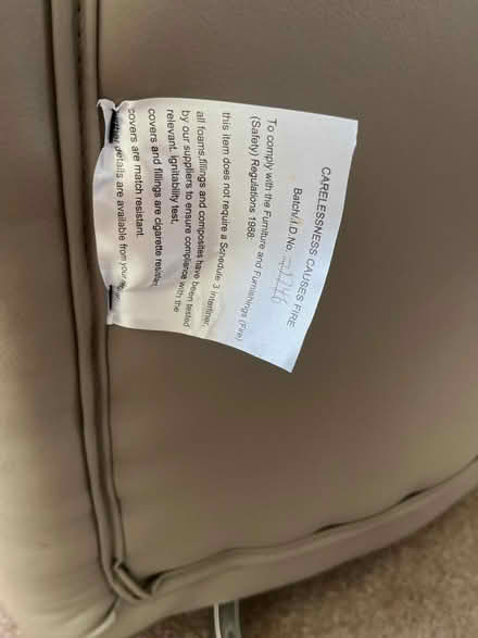 Photo of free Faux Leather Rocker Chair (gatley SK8) #4