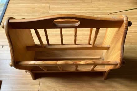 Photo of free Wooden magazine rack (Enfield EN2) #1