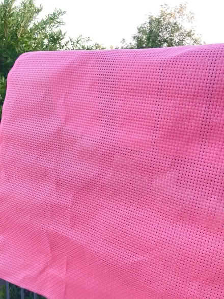 Photo of free Binca embroidery fabric (Agar Grove NW1) #1