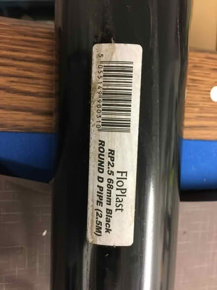 Photo of free Plastic downpipe (Horn's Mill SG13) #1