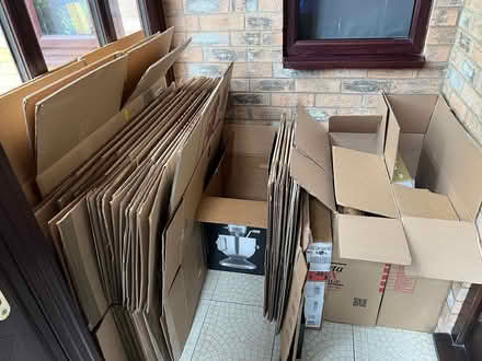Photo of free Clean Cardboard boxes & Paper (Soham CB7) #1